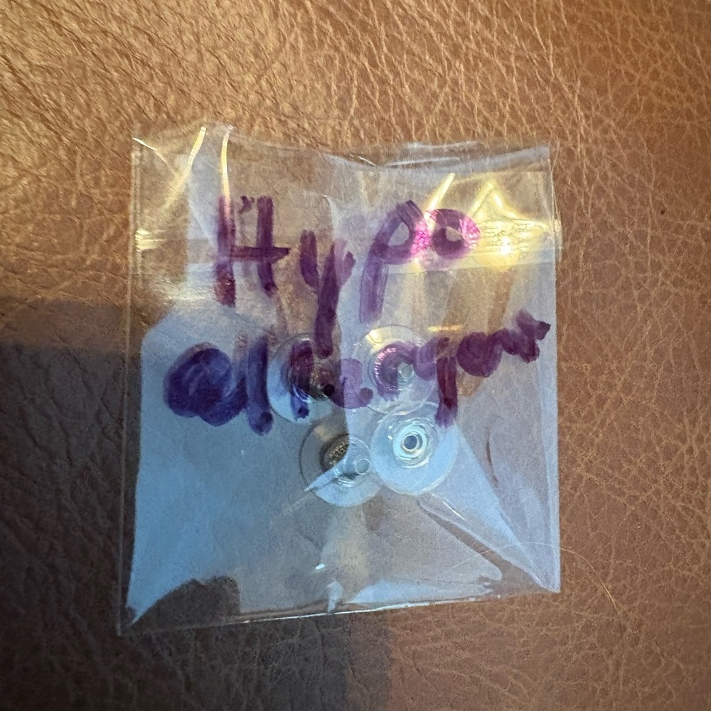 New Hypoallergenic Earring Backs